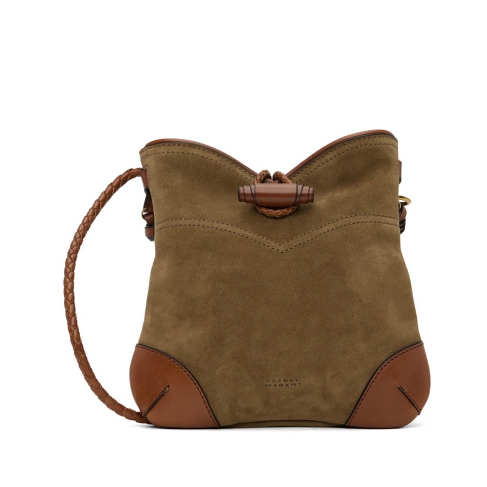 NWT Isabel Marant Taggy Bag Khaki Authentic